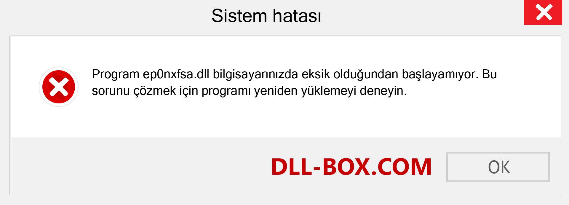 ep0nxfsa.dll dosyası eksik mi? Windows 7, 8, 10 için İndirin - Windows'ta ep0nxfsa dll Eksik Hatasını Düzeltin, fotoğraflar, resimler